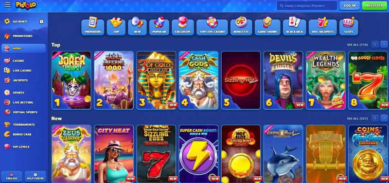Casino pistolo, pistolo online casino
